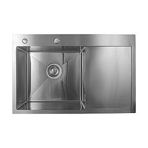 Chiuveta de bucatarie SanDonna HD7850 Crom satin