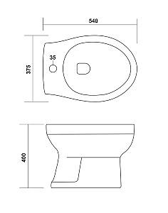 Bideu Orient Ceramic Aqua  (127149)