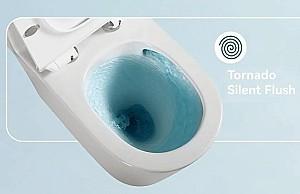 Vas WC South Villa SH-5119 83 P-trap 3/6 Tornado Slim UF Duroplast