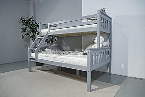 Pat copii MobiCasa Mowgli 80/120x200 Gri