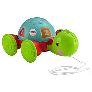 Jucarie de impins si tras Fisher  price Broscuta testoasa (Y8652ЗP)