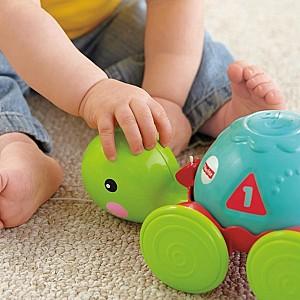 Jucarie de impins si tras Fisher  price Broscuta testoasa (Y8652ЗP)