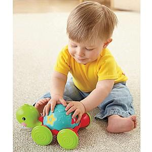 Jucarie de impins si tras Fisher  price Broscuta testoasa (Y8652ЗP)