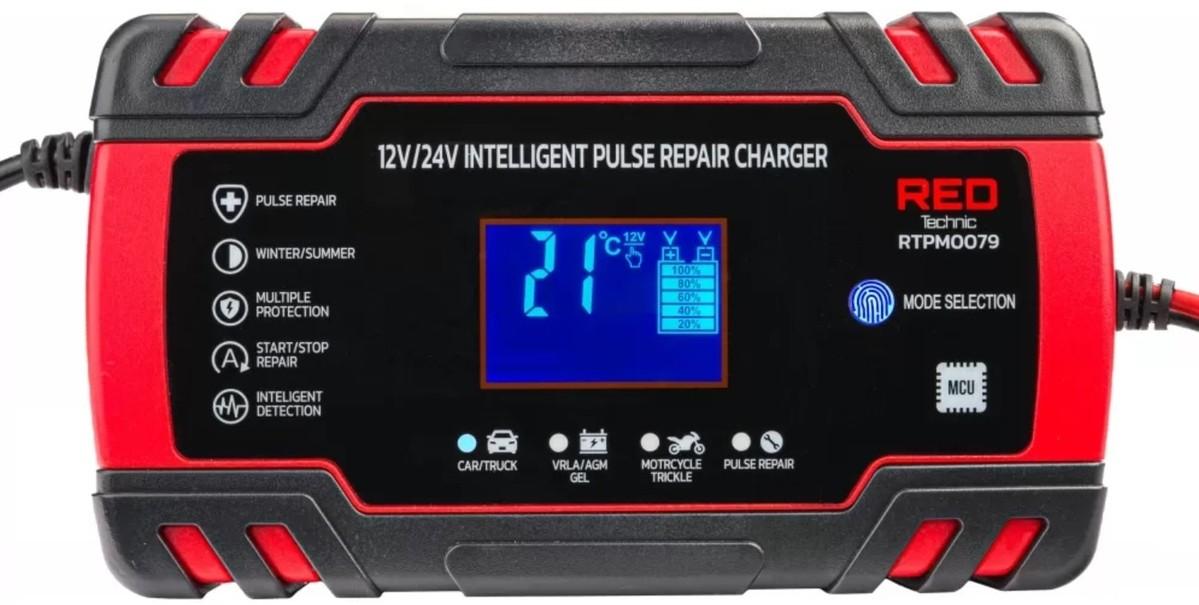 Incarcator acumulator auto Red Technic RTPM0079