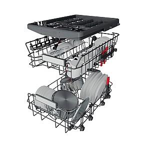 Masina de spalat vase incorporabilă Whirlpool WSBO 3O34 PF X