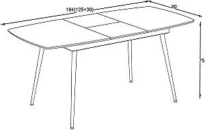 Masa Mika Yense 125 Senkron White