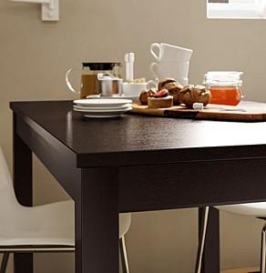 Masa IKEA Laneberg Brown
