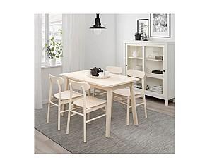 Masa IKEA Norraker mesteacan 125×74 cm