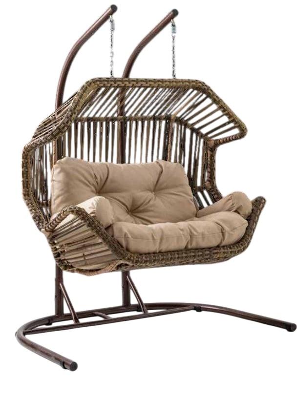 Leagan balansoar Sunyard Akcay Double Brown