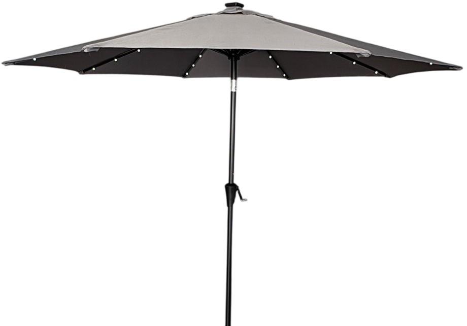 Umbrela VLM 0431111 Antracit cu iluminare 2.7m