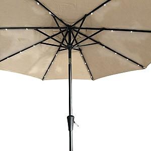 Umbrela VLM 0431112 Bej cu iluminare 2.7m
