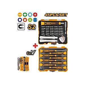 Set de surubelnite INGCO HKSDB0458