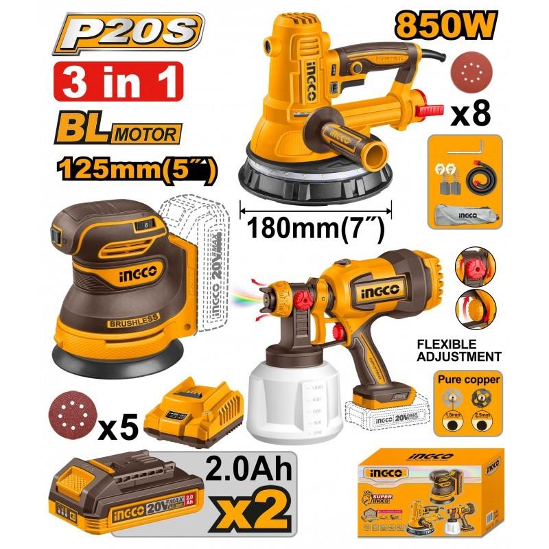 Set de scule electrice INGCO COSLI250282