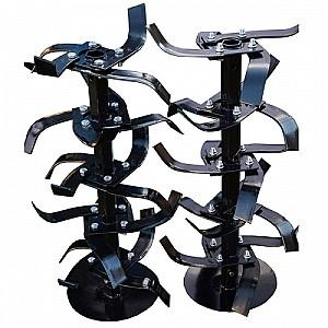 Set cu motocultor Minsk EMI135DE + set de freze