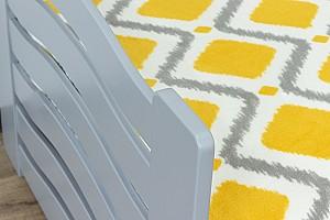 Pat copii MobiCasa Jerry 90x200 Gri