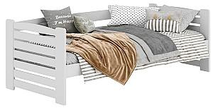 Pat copii MobiCasa Simba 80x190 Alb