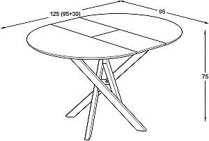 Masa Mika Ruta 96 Cosmos High Gloss