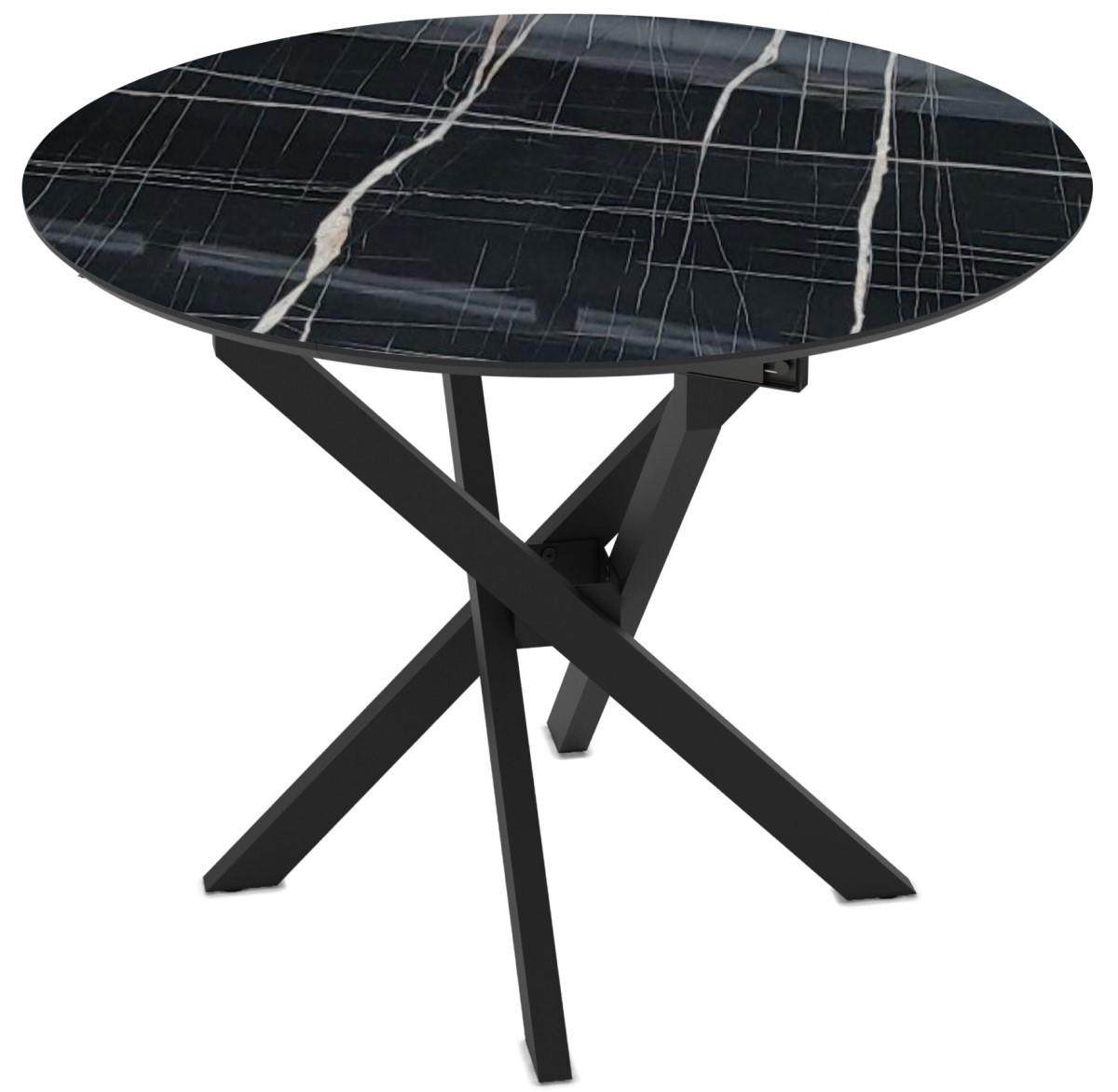 Masa Mika Ruta 96 Sonata High Gloss (Negru)