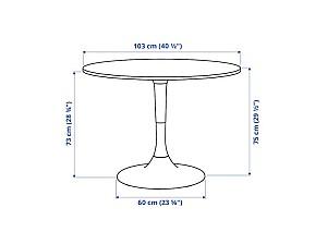 Masa IKEA Docksta white