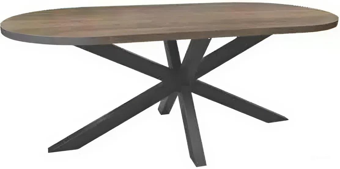 Masa DP Vesta (Blat oval) Colonial 2400×900