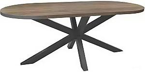 Masa DP Vesta (Blat oval) Colonial 2400×900