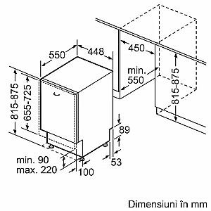 Masina de spalat vase incorporabilă Bosch SPV4HMX49E