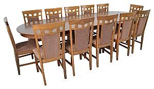 Masa Evelin HV 33 V Burnish Oak