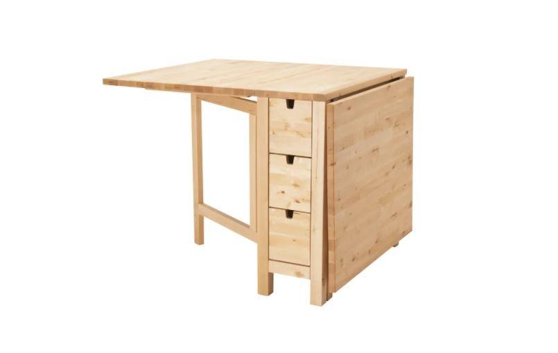 Masa IKEA Norden birch 26/89/152x80 cm
