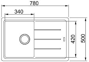 Chiuveta de bucatarie Franke BFG 611-78 (114.0486.685)