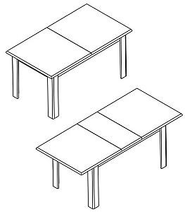 Masa Yasen Sonata New STO160 Cașemir