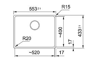 Chiuveta de bucatarie Franke MRG 110-52 ( 125.0686.719)