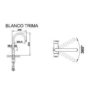 Robinet bucatarie Blanco Trima (520840)