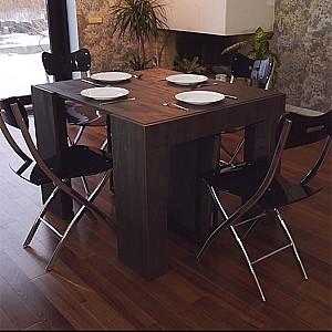 Masa Flat Cubisto 5in1 Stejar Thermo Negru