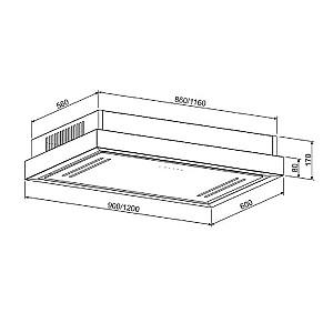 Hota Tornado MOON 1200(90) BL LED