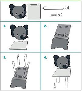 Scaun pentru copii U-Grow UG-CHAIR-EF