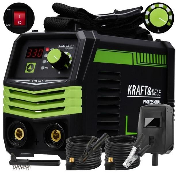 Aparat de sudat KRAFT&DELE MMA TIG LIFT VRD KD1781 330A