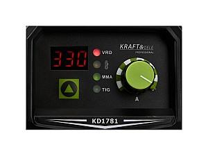 Aparat de sudat KRAFT&DELE MMA TIG LIFT VRD KD1781 330A