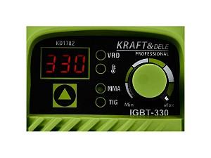 Aparat de sudat KRAFT&DELE MMA TIG LIFT VRD KD1782 330A