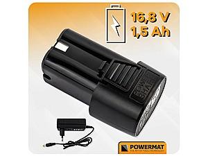 Surubelnita cu acumulator Powermat PM-WA-16.8V-1.5M