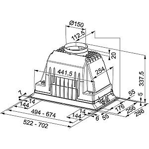 Hota Franke FBI 525 PLUS (305.0599.543)
