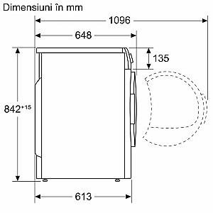 Masina de uscat rufe Bosch WQH245B4BY