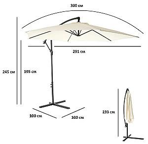 Umbrela Waltz Marbella Bej (U1003B)