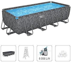 Piscina cu carcasa BESTWAY 561KABW Dark Gray