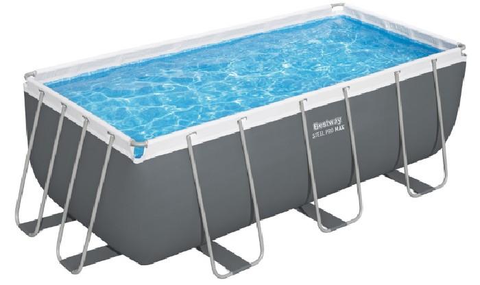 Piscina cu carcasa BESTWAY Power Steel 412x201x122 cm