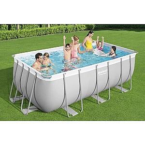Piscina cu carcasa BESTWAY Power Steel 412x201x122 cm
