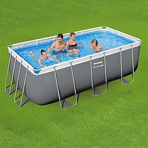 Piscina cu carcasa BESTWAY Power Steel 412x201x122 cm