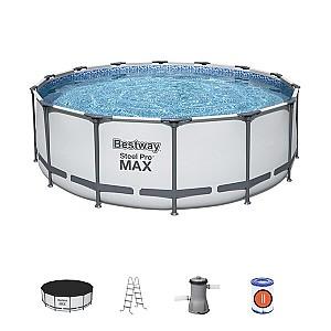 Piscina cu carcasa BESTWAY Steel Pro Max 427x122 cm