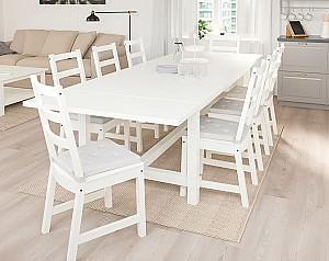 Masa IKEA Nordviken White 210/289x105 cm