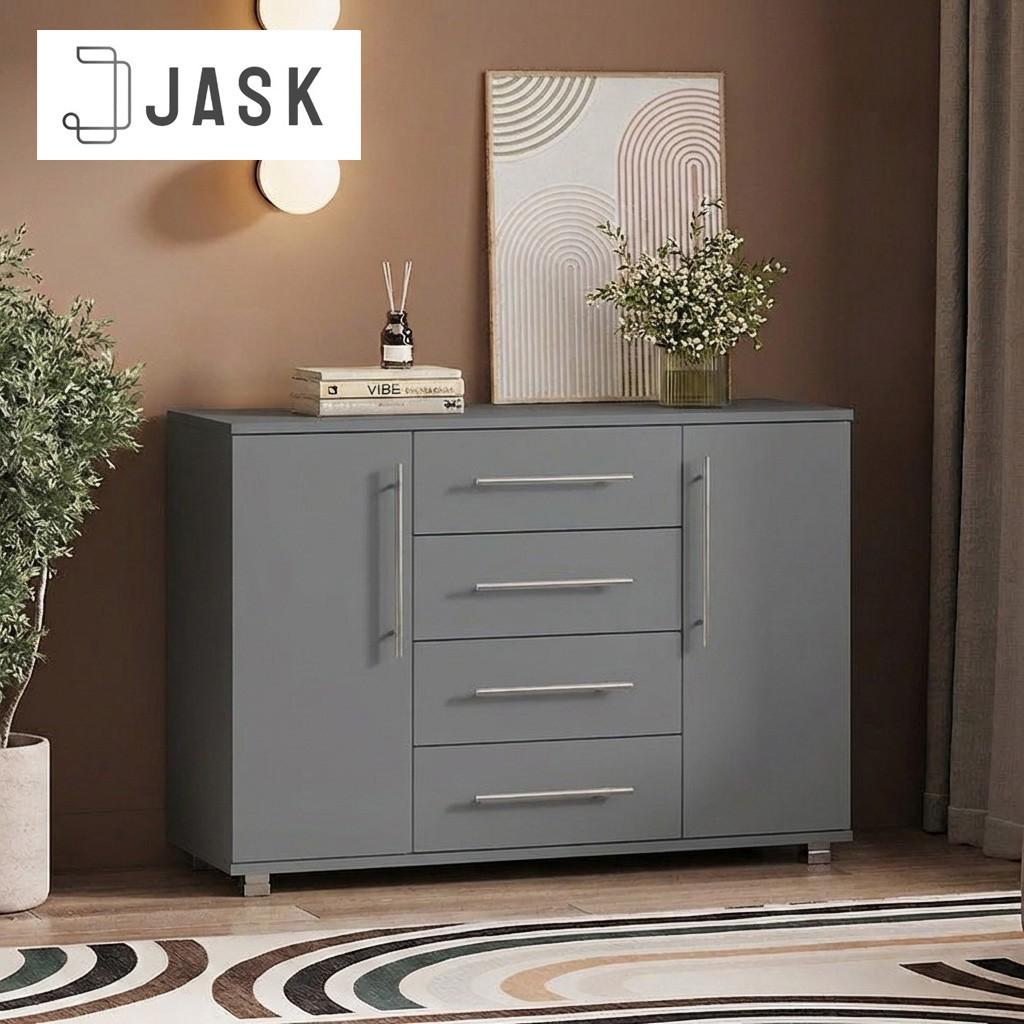 Comoda Jask Corina 4S Antracit