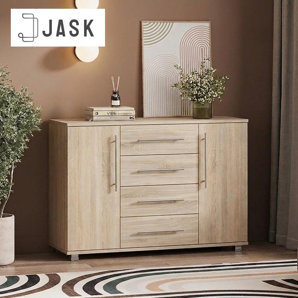 Comoda Jask Corina 4S Stejar Sonoma